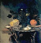 Still Life with Oysters by Abraham van Beyeren